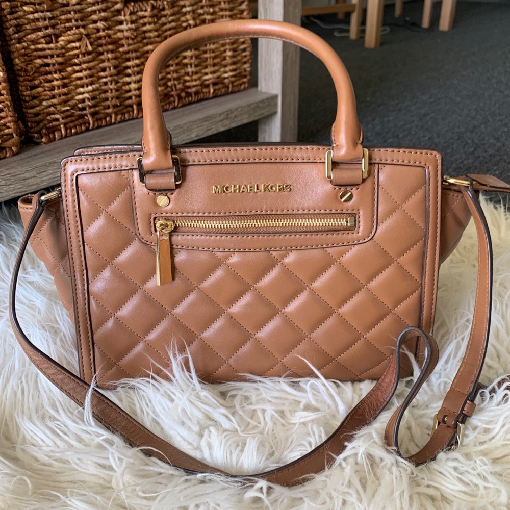 Michael Kors Medium Quilted Leather Selma Bag